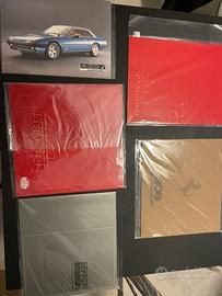 Brochure pubblicitarie ferrari
