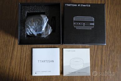 TTartisan 27mm f2.8 per fuji