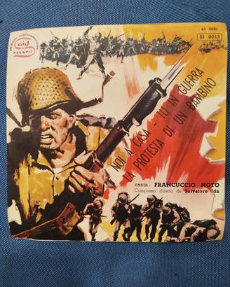 vinile, noi a casa tu in guerra 