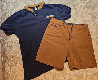 Pantaloncini e maglietta bambino
