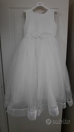 vestito da cerimonia  comunione  bambina