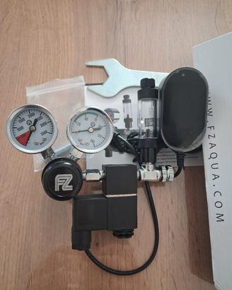 regolatore co2 bombola ricaricabile 