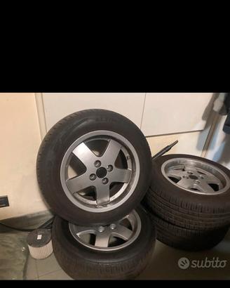 Cerchi in lega canale rovescito da 15