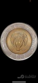 Moneta 500 lire Vaticano rara