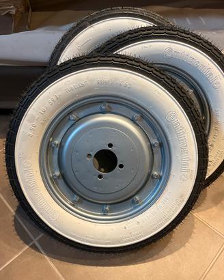 Cerchi e pneumatici vespa vs4