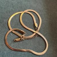 Collana snake oro