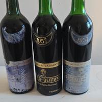 vino bertani valpollicella, champagne whisky