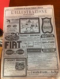 Lotto 4 riviste l’illustrazione italiana 1914