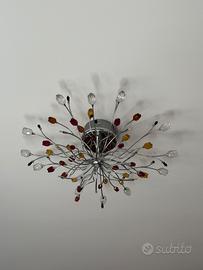 Lampadario cristalli