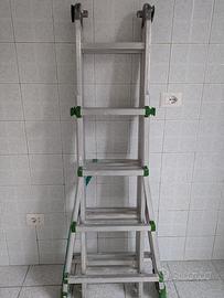 Scala telescopica alluminio