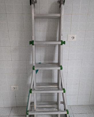 Scala telescopica alluminio