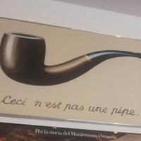 Stampa incorniciata in alluminio di Magritte