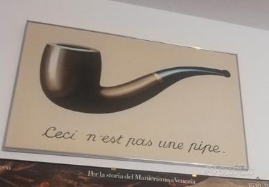 Stampa incorniciata in alluminio di Magritte