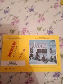 Raro biglietto concerto Nomadi Tour 1995