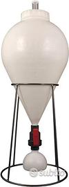 Fermentatore conico per birra artigianale