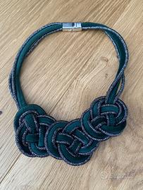 Collana in tessuto