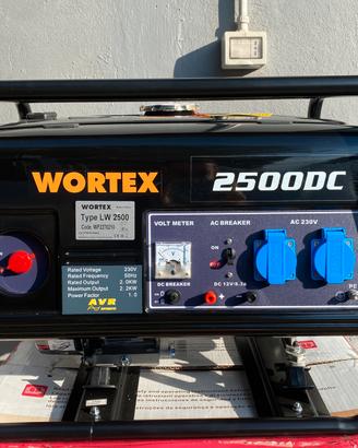 Gruppo elettrogeno "Wortex" con AVR - Nuovo