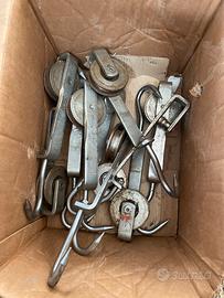 Gancio Carrucole inox