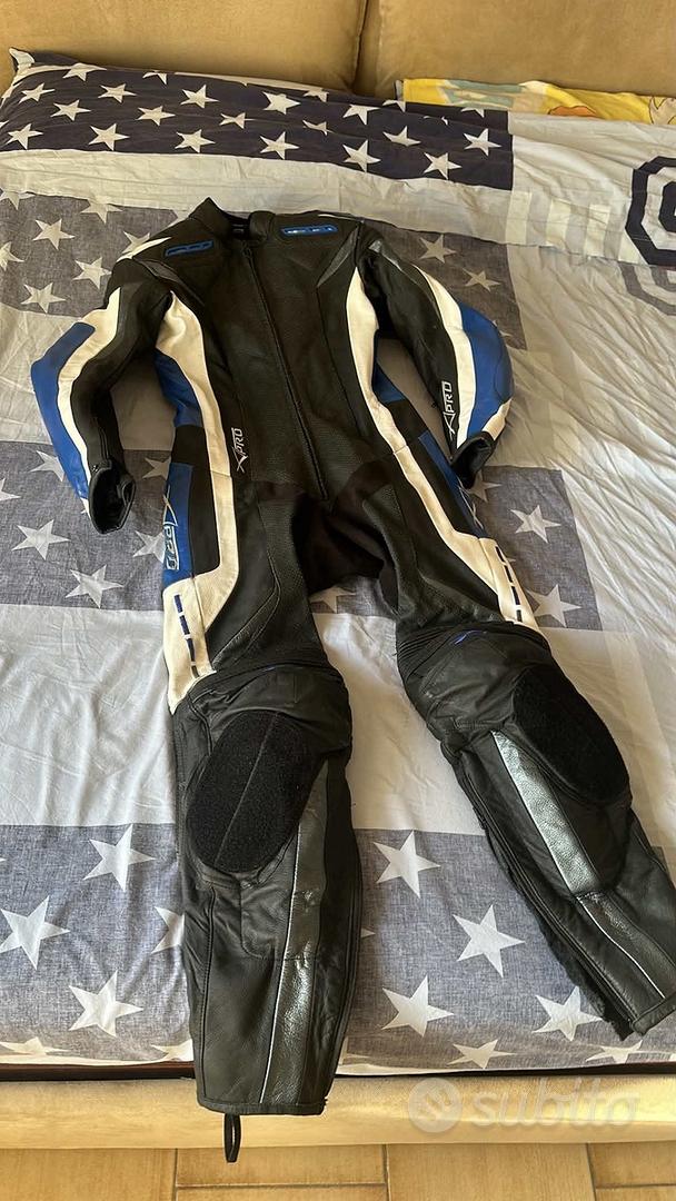 tuta in pelle moto taglia 48