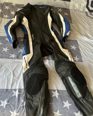 tuta in pelle moto taglia 48