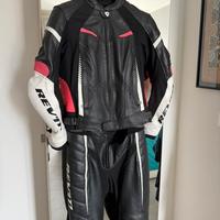 Tuta moto pelle revit xena