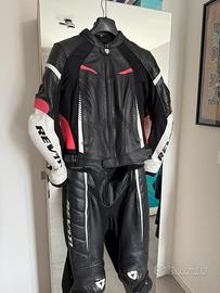 Tuta moto pelle revit xena