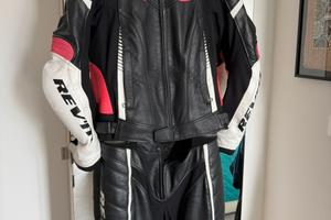 Tuta moto pelle revit xena