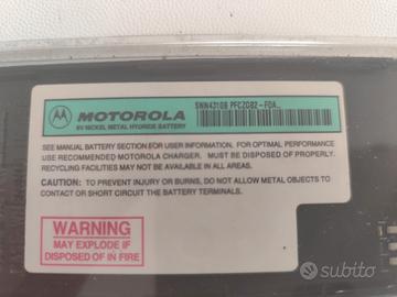 manuale d'uso Motorola Vip 8900 e batteria nuova 