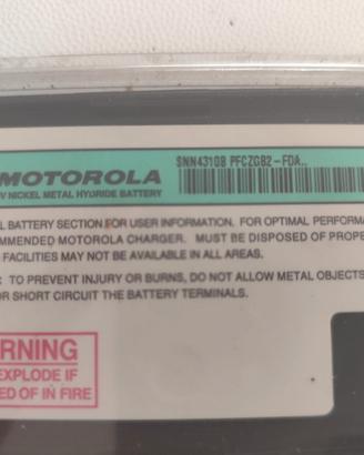 manuale d'uso Motorola Vip 8900 e batteria nuova 