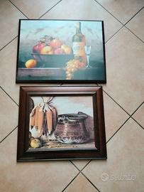 Quadretti coordinati in stile country