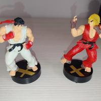 Action Figure Ryu Ken Street Fighter Nuovi