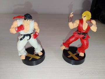 Action Figure Ryu Ken Street Fighter Nuovi