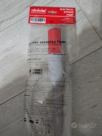 Pompetta aspira liquidi a batteria 