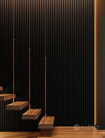 Pannelli fonoassorbenti Legno + Mdf 