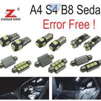 KIT 19 LAMPADE LED INTERNE PER AUDI A4 B8 8K2 S4 S