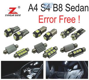 KIT 19 LAMPADE LED INTERNE PER AUDI A4 B8 8K2 S4 S
