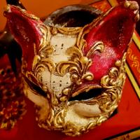 Maschera veneziana artigianale 