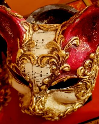 Maschera veneziana artigianale 