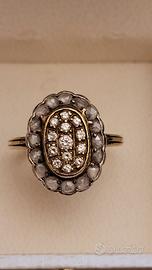 Anello oro brillanti