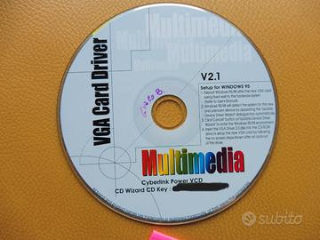 VGA Card Driver Multimedia + Software V2.1 Win. 9