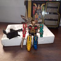 Timebot robot voltron action figure anni 80 golion