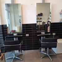 Specchiera parrucchiere