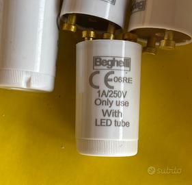 STARTER BEGHELLI PER TUBI LED PZ 17