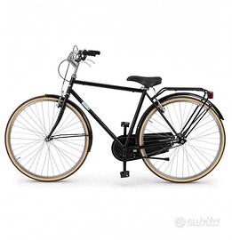 City bike uomo 28” monomarcia colore nero