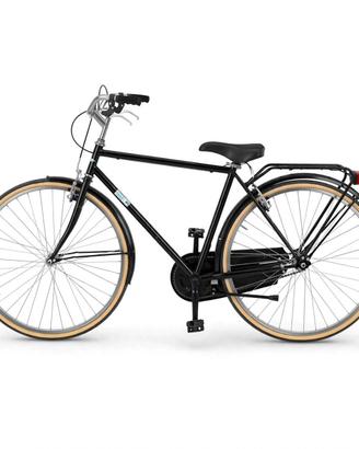 City bike uomo 28” monomarcia colore nero