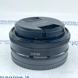 SONY 20 mm f2.8 E-MOUNT GAR.+USATO