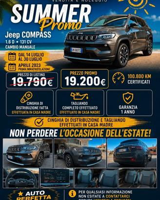 Jeep Compass 1.6 Multijet II 2WD Limited """SUM