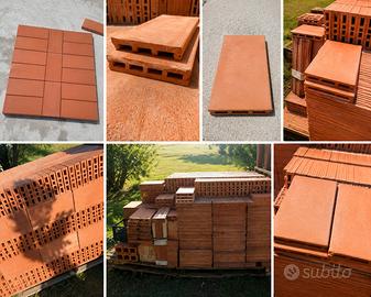 Pavimento in cotto fiorentino 18x36 – 65 mq