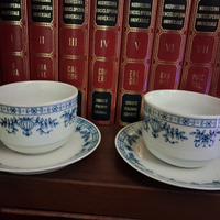 2tazze da latte con piattino marchio Tedesco Kahla