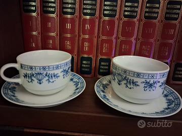 2tazze da latte con piattino marchio Tedesco Kahla